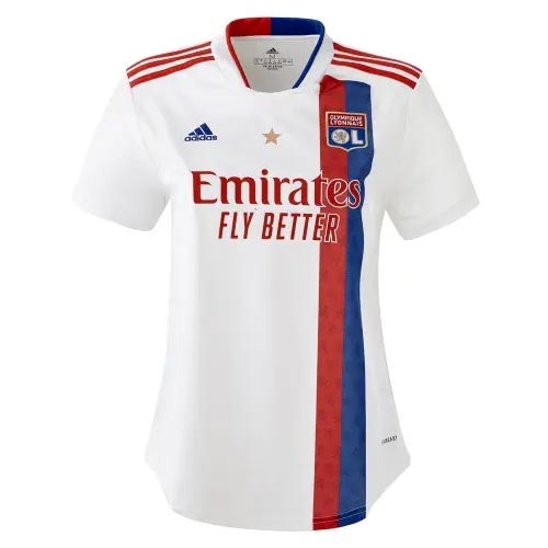 Camiseta Lyon Primera equipo Mujer 2021-22